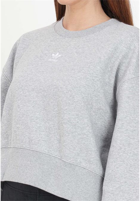 Adicolor essentials crew gray women's sweatshirt ADIDAS ORIGINALS | IA6499.